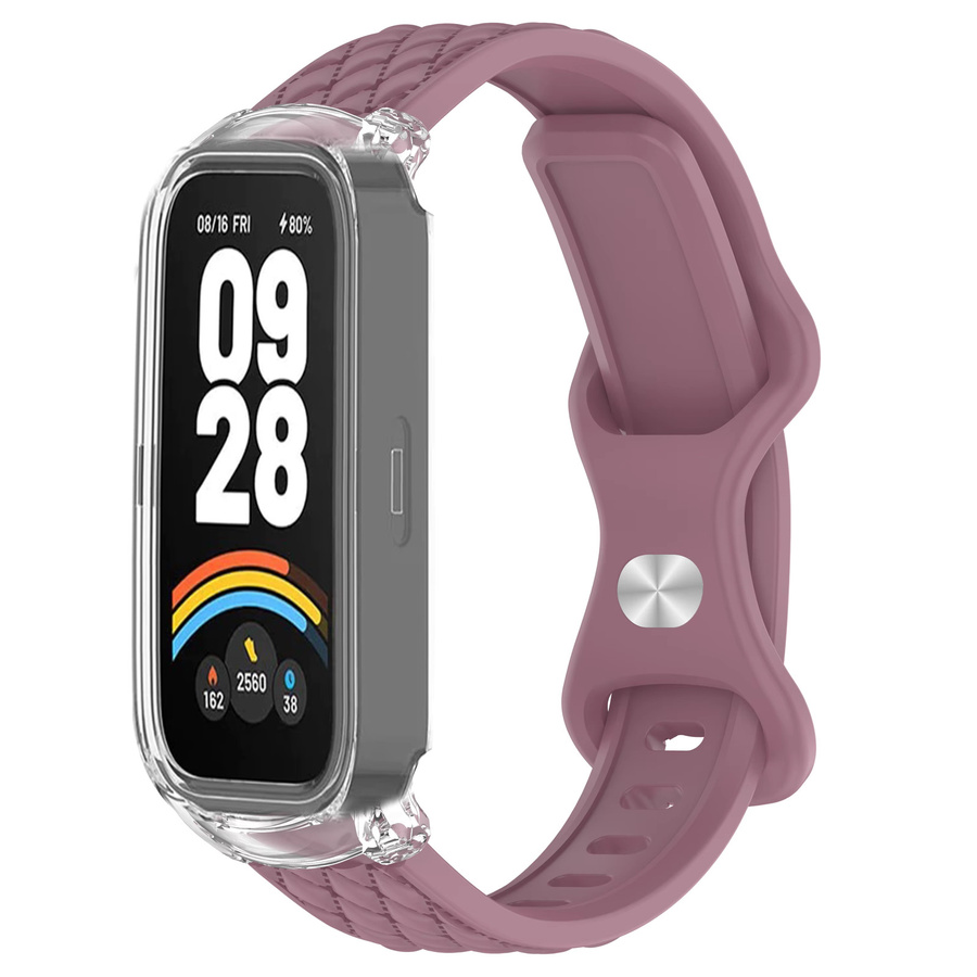 LCAPLE Uhrenarmband Silikon, pink, für Redmi Watch 3, Xiaomi Mi Band 9 Active, 8 Active - Bild 1