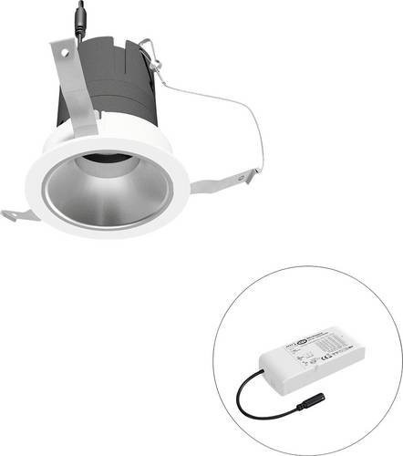 EVN LED-Deckenstrahler F01R14SM0640L15D in Weiß, rund und verstellbar - Bild 1