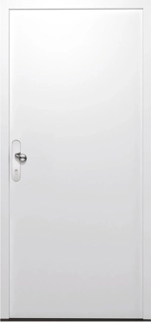 Hörmann Sicherheitstür KSI Thermo46 in Verkehrsweiß mit RC2 Schutz, B/H: 100 x 212,5 cm, DIN Links - Bild 1