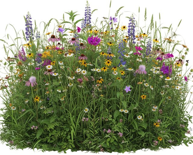 LaCaTho Fledermausmischung Wildblumenmischung mit weißen Blüten für Nachtblüher, 6000 Samen - Bild 1