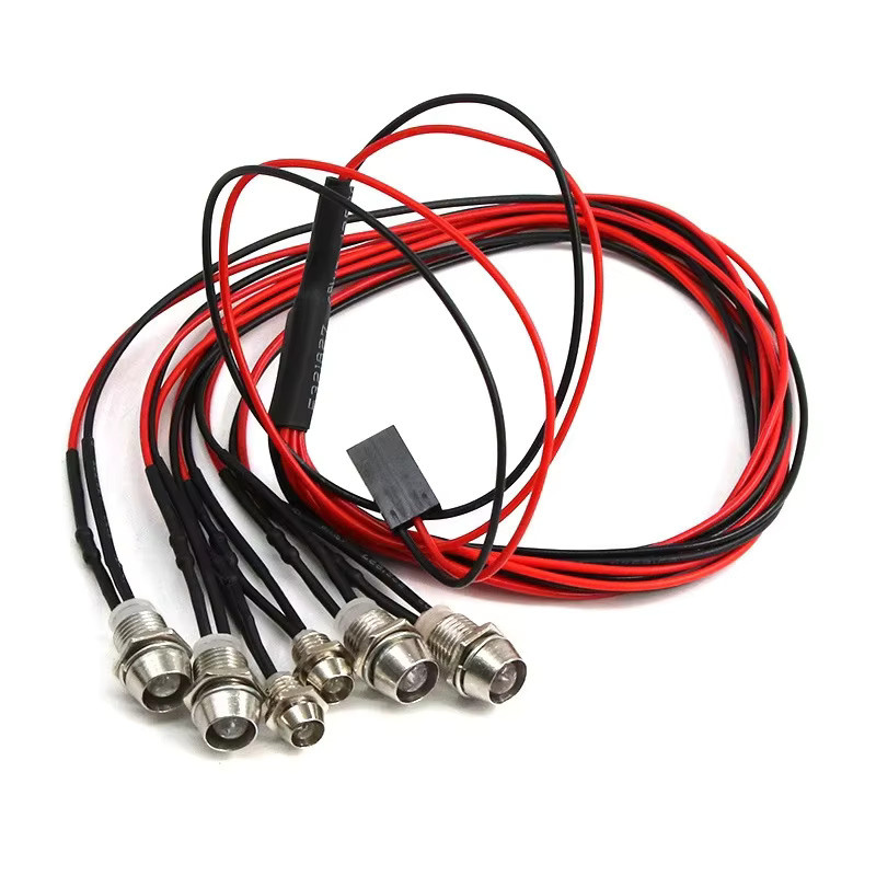 Andralyn RC-Scheinwerfer, Rot Weiß, LED-Lichter, Zubehör - Bild 3