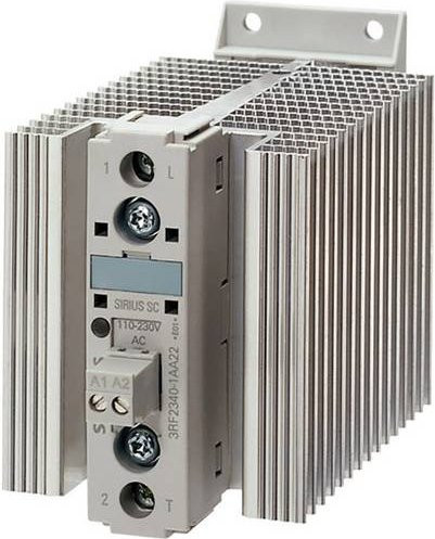 Siemens Halbleiterschütz 3RF2370-1BA04 Sofortschaltend 1 Schließer 70A Grau - Bild 1