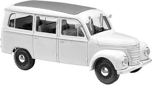 Busch Framo V 901/2 Bus, PKW Modell, 1:87 (Spur H0) - Bild 1
