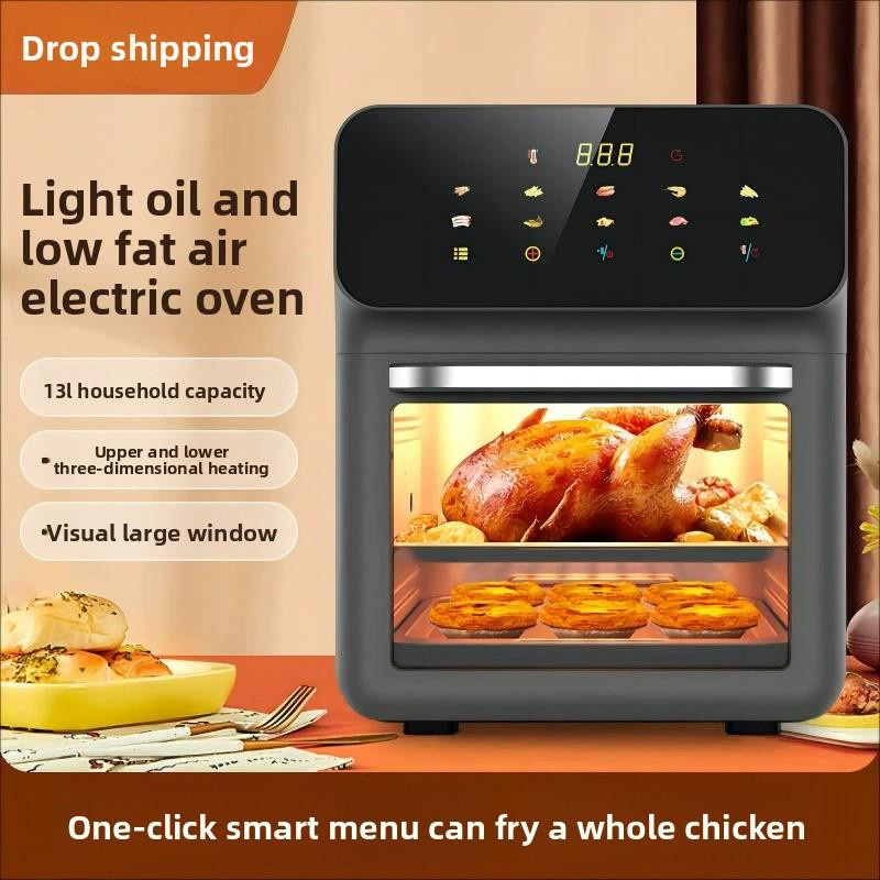 Nest & Nook Heißluftfritteuse Multifunktionaler Elektroofen für gesundes und fettarmes Garen - Bild 5