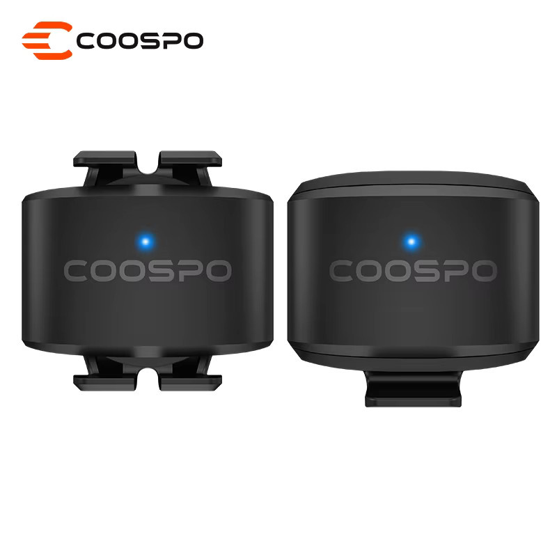 COOSPO BK9 Fahrradgeschwindigkeits- und Cadenzsensor in Schwarz mit Bluetooth 5.0 und ANT+ Technologie, IP67 wasserdicht, kompatibel mit Zwift, Rouvy und Peloton - Bild 2