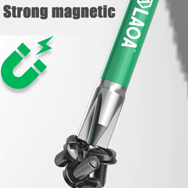 LAOA Magnetischer Kreuzschlitzschraubendreher-Bit PH2 aus S2-Stahl für Elektriker - Bild 4