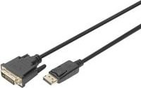 Digitus Adapterkabel DisplayPort auf DVI-D in Schwarz - Bild 1