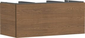 Hansgrohe Waschtischunterschrank Xilesa E 1 mit einer Schublade in Eiche Kaschmir, Breite: 118 cm, Tiefe: 55 cm - Bild 1