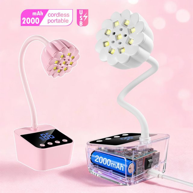 DianaBeauty UV-LED-Nagellampe, wiederaufladbarer Nageltrockner - Bild 1