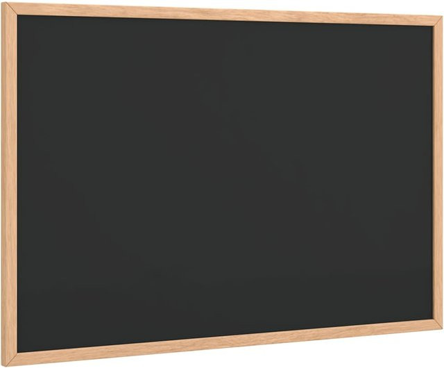 Yiwydaa Kreidetafel mit Massivholzrahmen aus Kiefer in Schwarz, Breite: 60 cm, Höhe: 40 cm - Bild 1