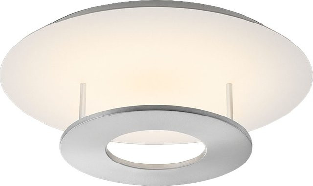 Holtkötter Nova D LED-Deckenleuchte aus Aluminium in Weiß, dimmbar, Warmweiß 2700K - Bild 1