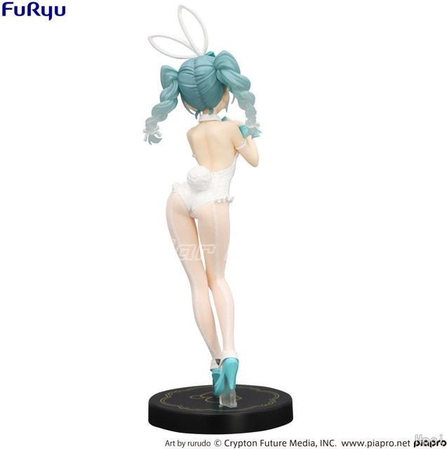 FuRyu BiCute Bunnies Piapro Charaktere Miku White Figur, Weiß, Kunststoff - Bild 1