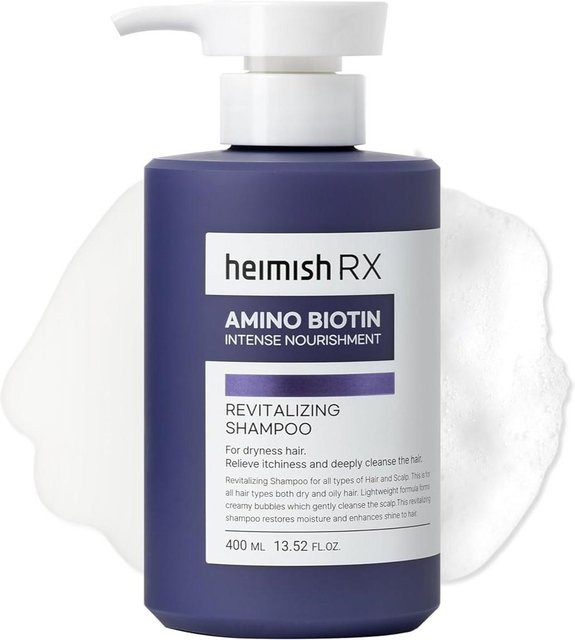 heimish RX Amino Biotin Shampoo, 400 ml, für fettiges Haar - Bild 1