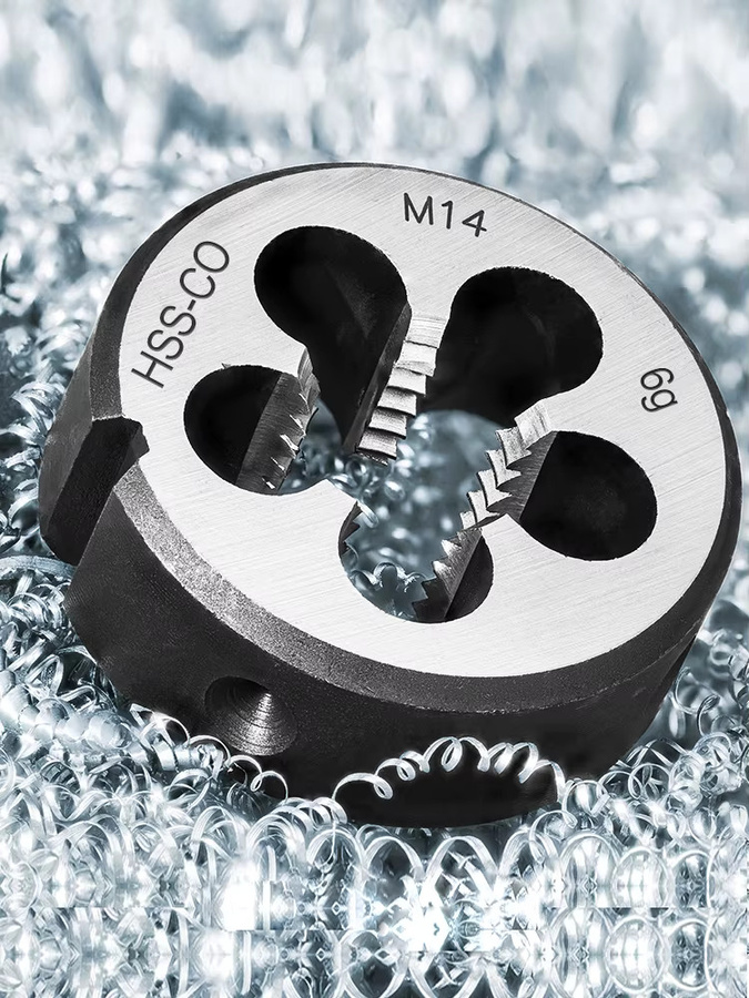 Hampton Links Metrisches Gewindeschneidwerkzeug Set für Metallbearbeitung in Silber, M3 bis M20 - Bild 6