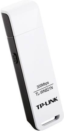 TP-Link TL-WN821N WLAN-Stick USB 2.0 Single Band 300MBit/s in Weiß - Bild 1