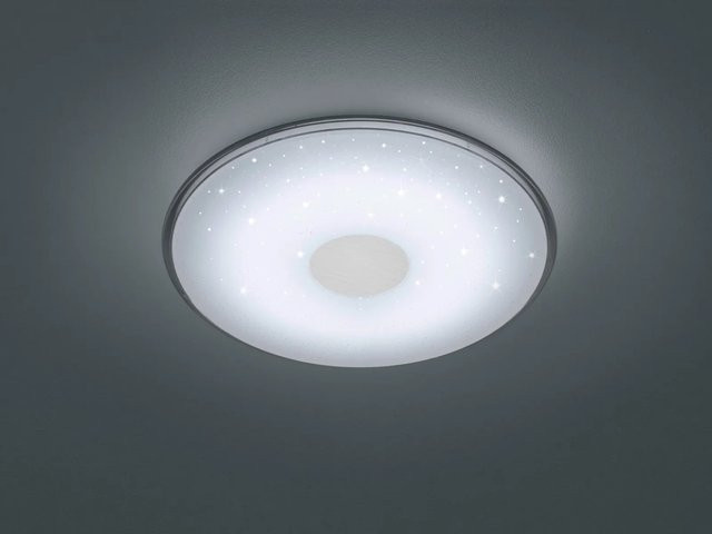Trio LED-Deckenleuchte Shogun in Weiß, dimmbar mit Fernbedienung und Nachtlichtfunktion - Bild 1