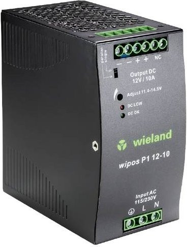 Wieland Electric 81.000.6142.0 Schaltnetzteil 12V 10A 120W Schwarz - Bild 1