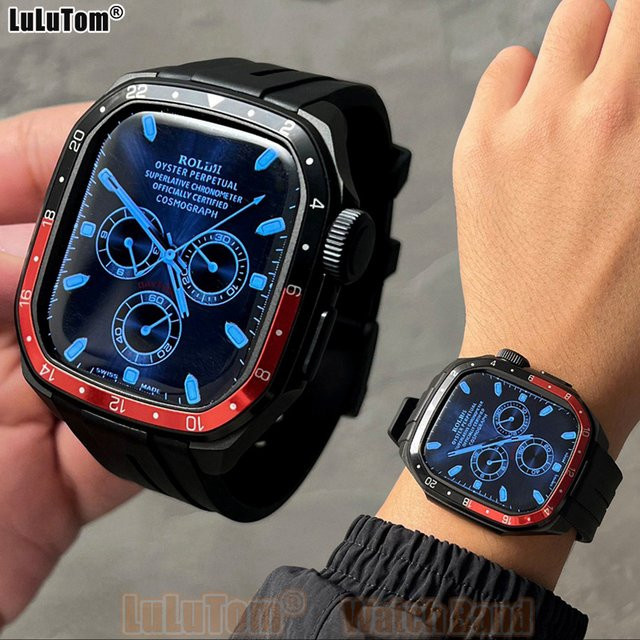 LuLuTom Smartwatch-Gehäuse, Silikonband, Bunt, Unisex - Bild 1