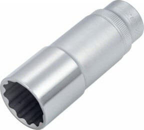 Hazet Doppel-6-Kant-Steckschlüssel-Einsatz 880TZ-20, 20 mm, 3/8 Zoll, Silber - Bild 2