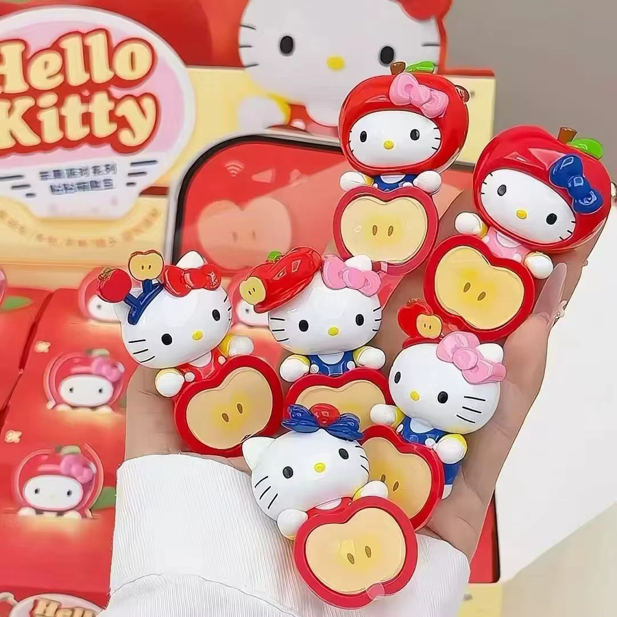 Sanrio Hello Kitty Apple Party und Sweet Energy Serie Aufkleber Hipper Blind Box, Figuren - Bild 2