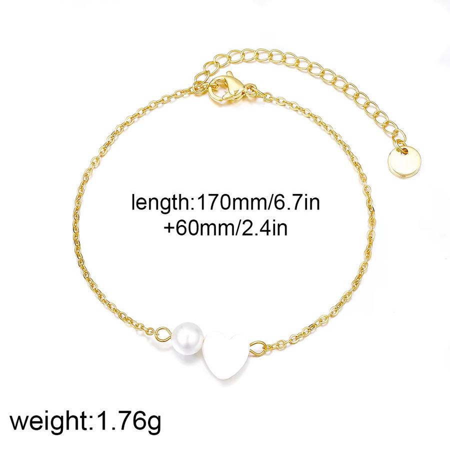 Armband Erpels, Gold, Perle, Damen - Bild 3