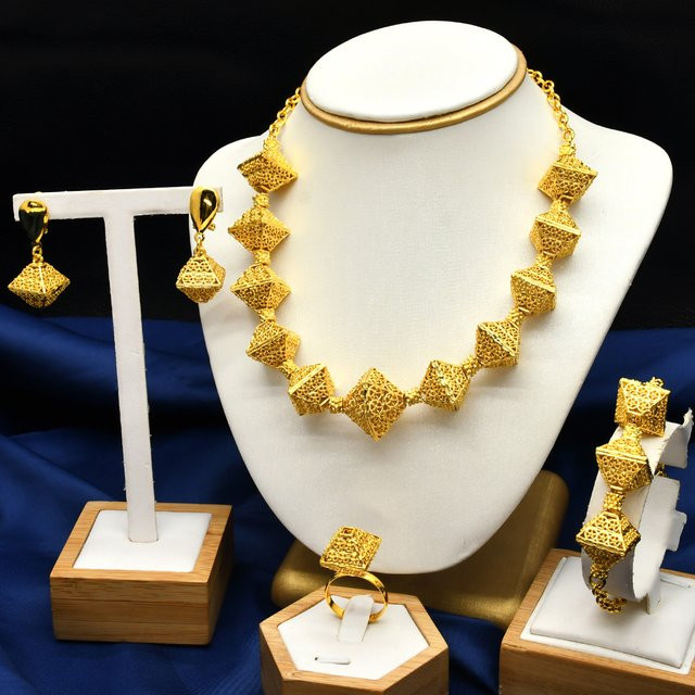 ANIID Schmuck-Set, Perlen, Gold, Damen - Bild 1