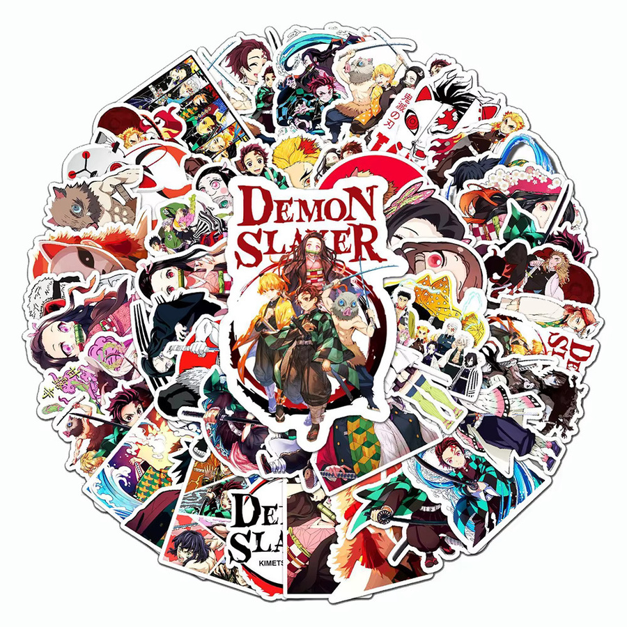 Bandai Demon Slayer Aufkleber, Bunt / Mehrfarbig - Bild 2