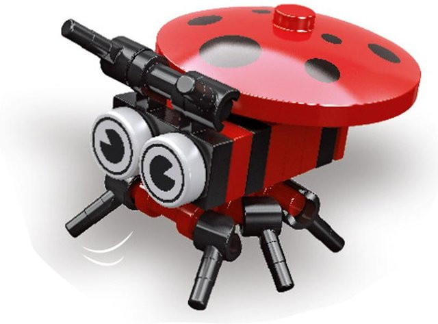 Kidsly Tier-Bausteine-Spielzeug, Lernspielzeug, Insekten, Bausteine - Bild 1