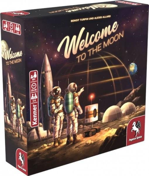 Pegasus Welcome to the Moon Brettspiel Mond Weltraum ab 10 Jahren - Bild 2