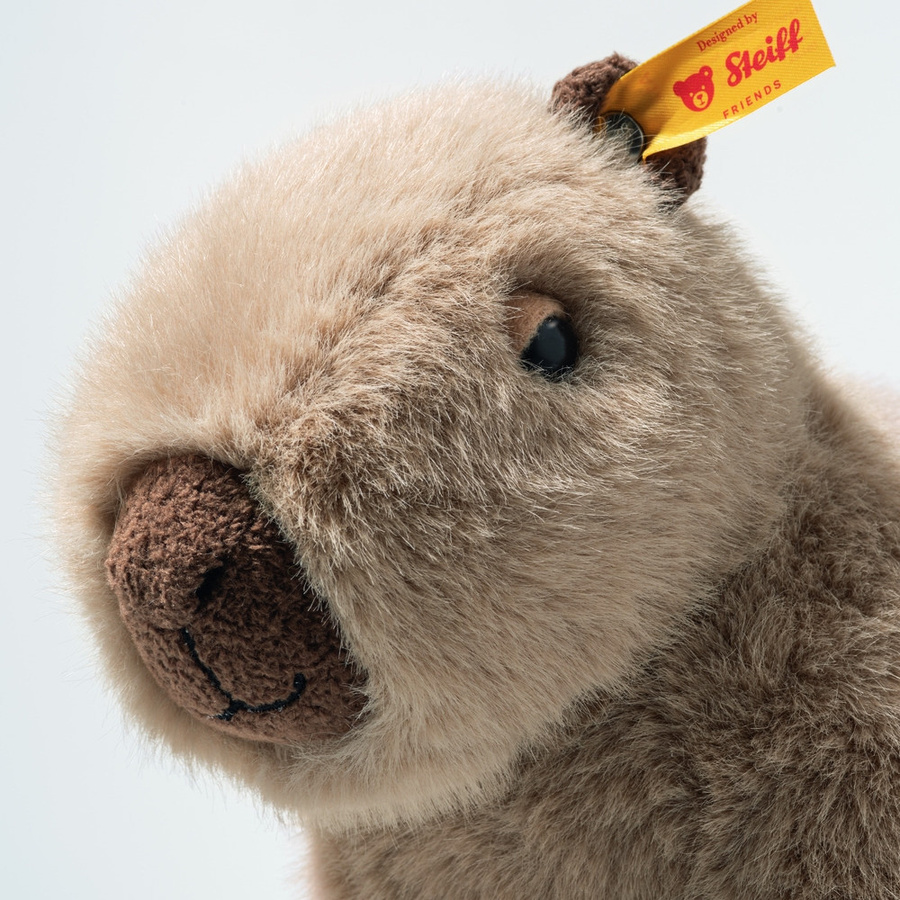 Steiff Chip Capybara, Plüschtier, braun, 23cm - Bild 2