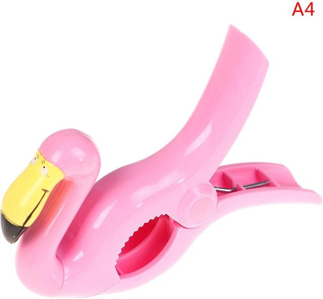Strandtuch-Clips von Love Home Garden aus Kunststoff in Pink und Multicolour zur Befestigung an Sonnenliegen oder Trockengestellen - Bild 1