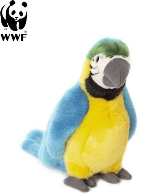 WWF Gelbbrustara Papagei, Plüschtier, Stofftier, Vogel - Bild 1