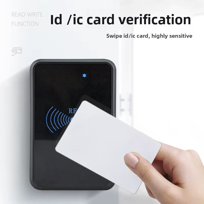 Wasserdichter NFC RFID Kartenleser mit RS485 Modbus RTU Schnittstelle, 13,56MHz/125kHz IC Proximity Leser für PLC, Schwarz - Bild 4