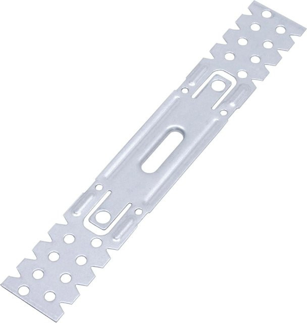 Protektor Direktabhänger Flach für CD Profil 60/27 aus Stahl in Silber, Breite: 100 mm, Höhe: 65 mm - Bild 1