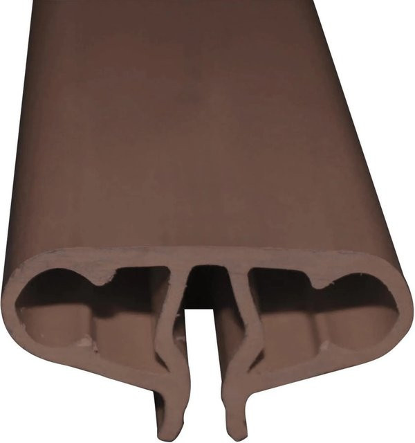 Waterman Pool Handlauf Q5 für Rundbecken in Braun RAL 8024 aus PVC-Kunststoff - Bild 1
