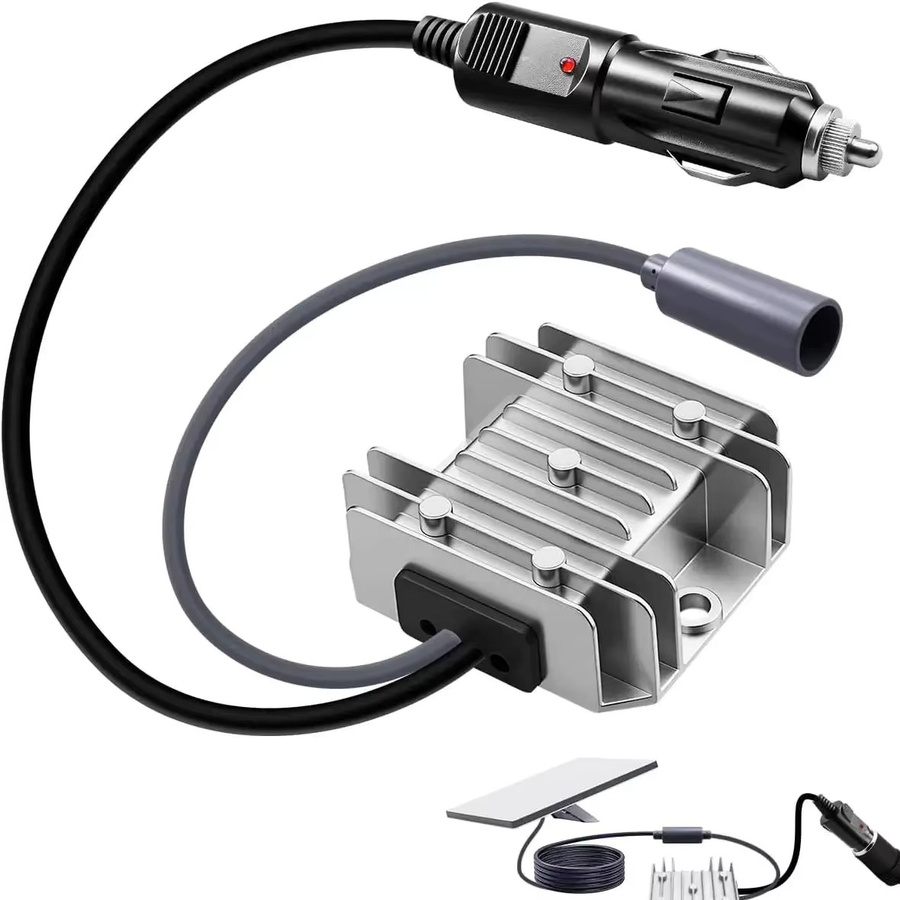 kebidumei DC-DC-Aufwärtsmodul 12 V auf 30 V 3,5 A 105 W Booster Netzteil in Silber für Starlink Mini-Aufwärtsnetzkabel - Bild 3