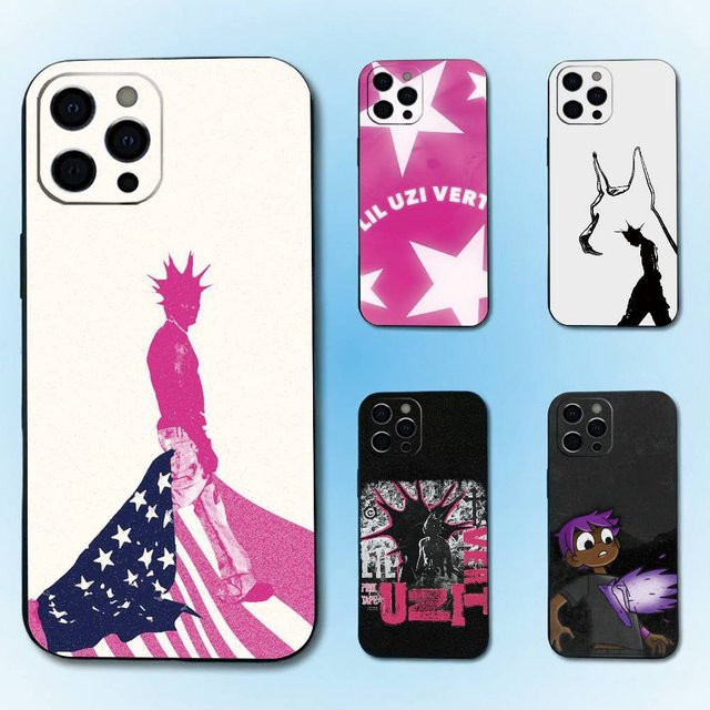 Lil Uzi Vert Handyhülle aus weichem Silikon für iPhone 11 bis iPhone 17 Pro Max und XR - Bild 1
