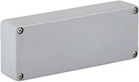 Molex MWE Industrial Solution 936040081 Universal-Gehäuse aus Aluminium Druckguss, Grau (RAL 7001), B/T/H: 100 x 70 x 45 mm - Bild 1