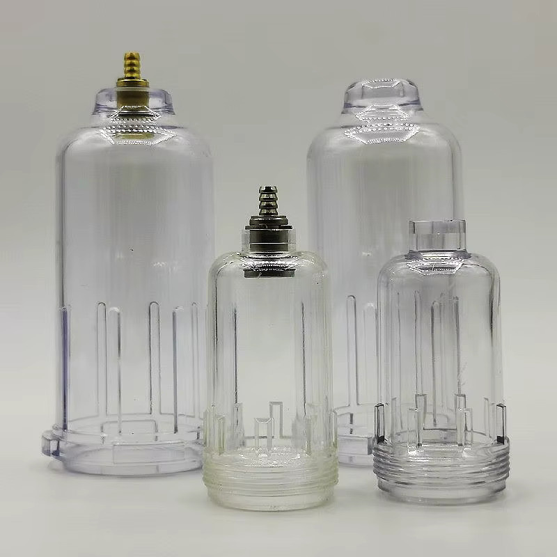Pneumatischer Luftfilter AW Ölnebelabscheider mit transparentem Wasserbecher für Luftquellenbehandlung - Bild 2