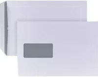 POSTHORN Versandtasche DIN B5 aus Papier, weiß, selbstklebend - Bild 1