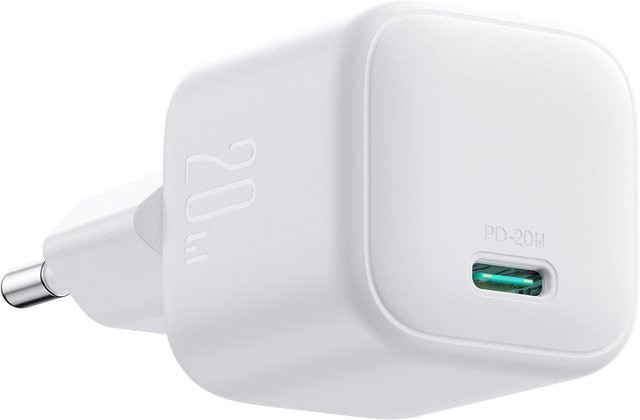Joyroom Netzladegerät JR-TCG08 mit 20W und USB-C Anschluss in Weiß - Bild 1