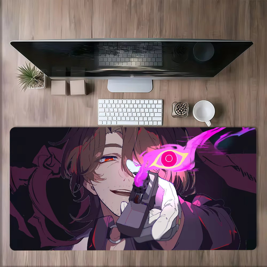 Honkai Star Rail Gallagher Mauspad Multicolor rutschfest und verdickt mit Lockedge für Gaming und Büro - Bild 4