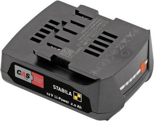 Stabila CAS Li-Ion Ersatzakku 12 V mit 2,0 Ah in Schwarz - Bild 1