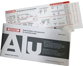 Hensel Datenschieber-LS Alu 98 17 0711 in Weiß - Bild 1