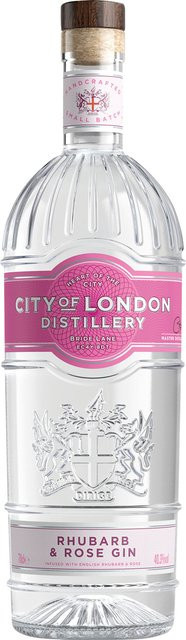 City of London Distillery Rhubarb & Rose Gin 0,7 l - Bild 1