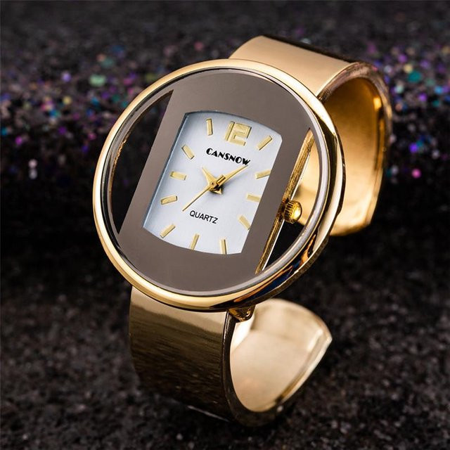 Dai Lanfu Armbanduhr, Quarz, Edelstahl, Weiß, Damen - Bild 1