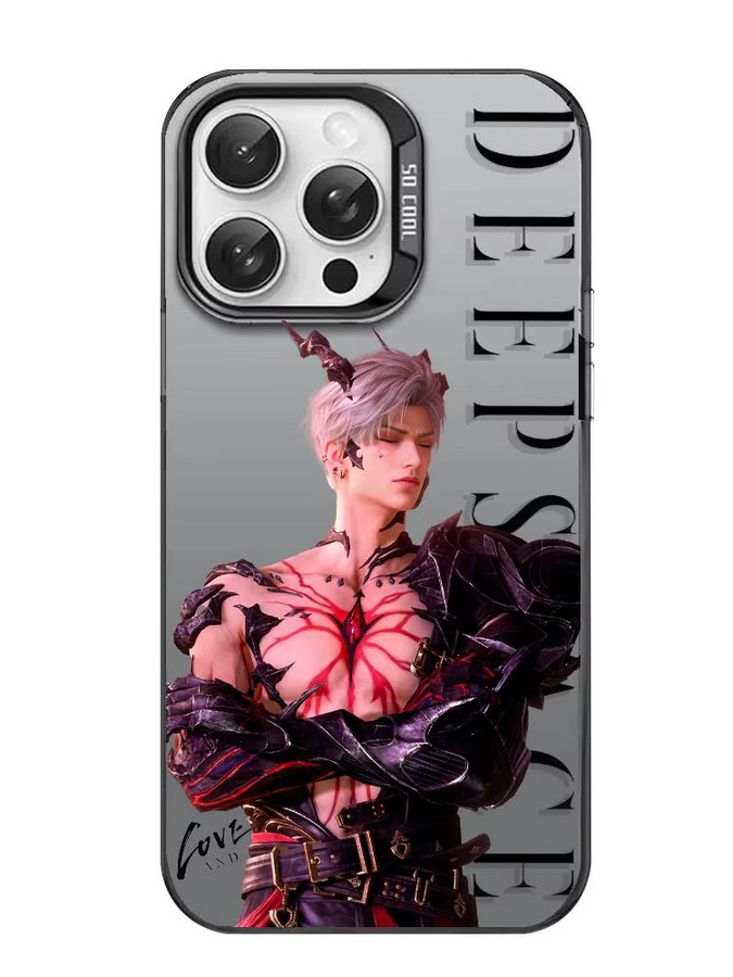 Sylus Love And Deepspace Handyhülle für iPhone 11 bis iPhone 17 Pro Max, Aurora Funda mit Laser-Effekt und mattem Metallic-Finish, mehrfarbig - Bild 6