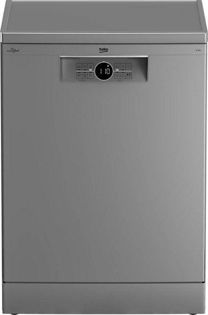 Beko Geschirrspüler BDFN26430S Stand-Geschirrspüler Silber B/H/T: 59,8 x 85 x 60 cm - Bild 1
