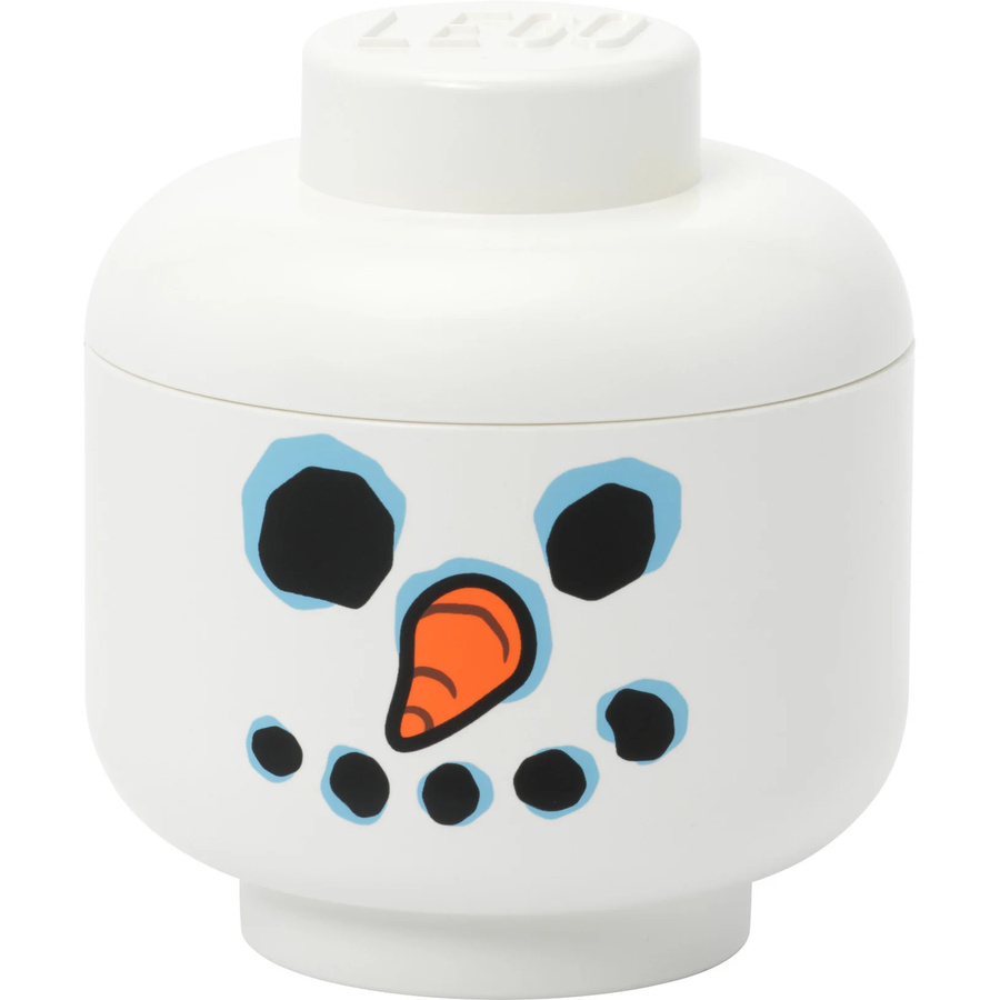 LEGO Aufbewahrungsbox Storage Head Snowman Mini - Bild 1
