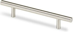 Möbelgriff Hettich Salvia VA gebürstet Edelstahl Silber B: 192 mm, T: 14 mm - Bild 1